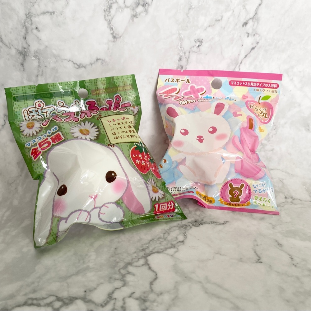 Japanese Bath Bombs 🛁with Toy